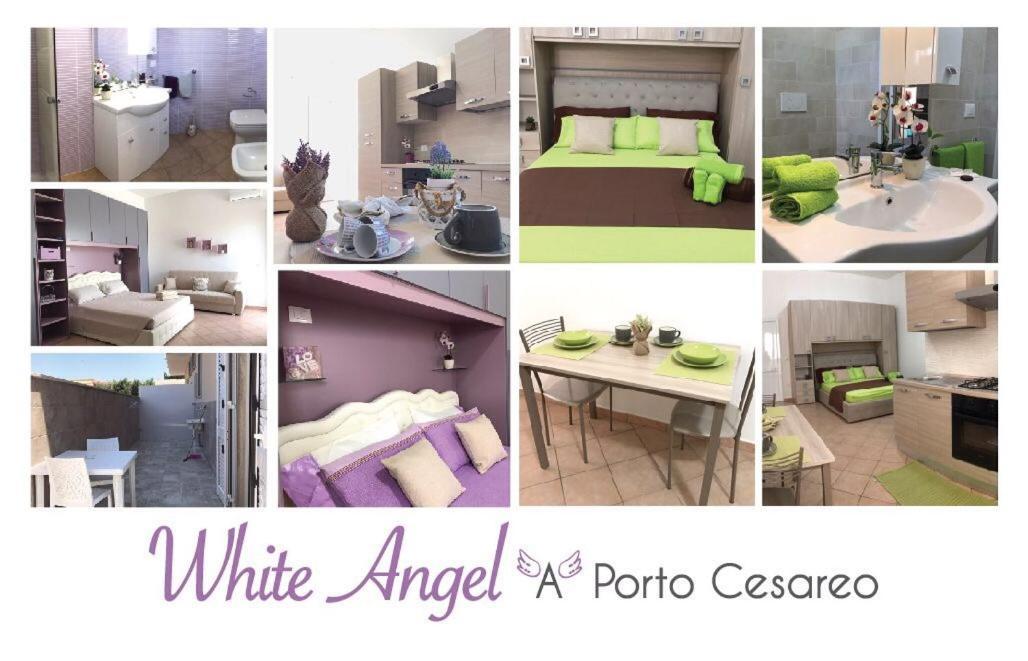 Monolocali White Angel Apartments Порто-Чезарео Экстерьер фото